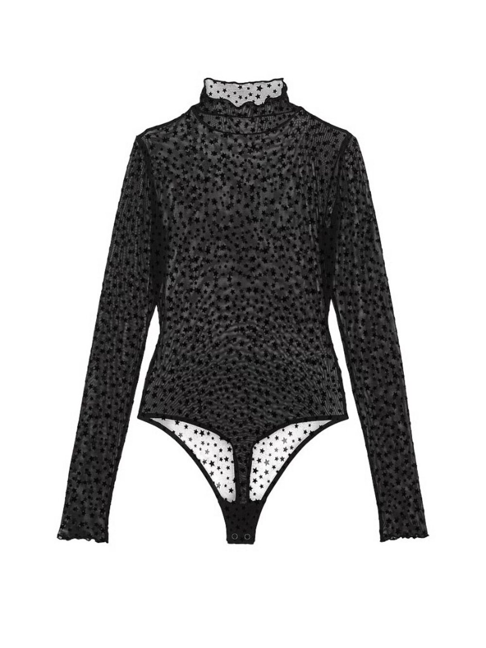 PINK WINK STARCHASER MESH LONG-SLEEVE BODYSUIT by Victoria's Secret